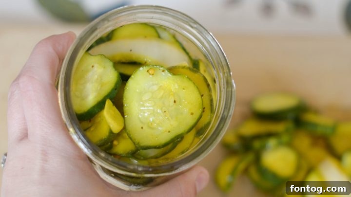 Easy Refrigerator Pickles