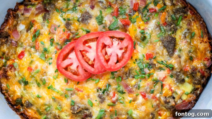 Crockpot Breakfast Casserole