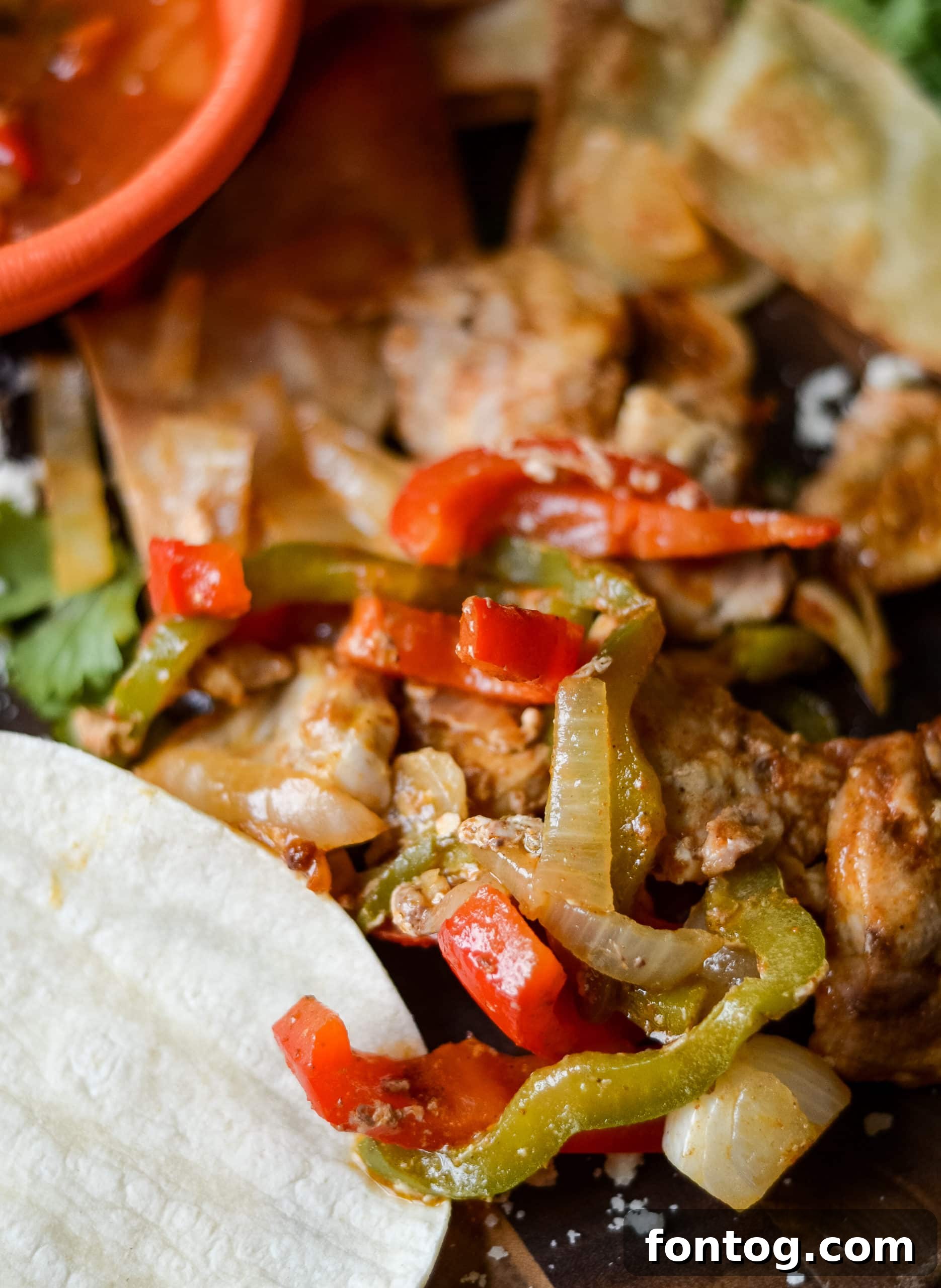 Pellet Grill Chicken Fajitas
