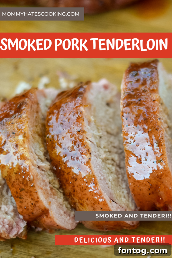 Promotional image for Smoked Pork Tenderloin recipe