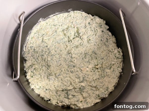 ninja foodi spinach artichoke dip