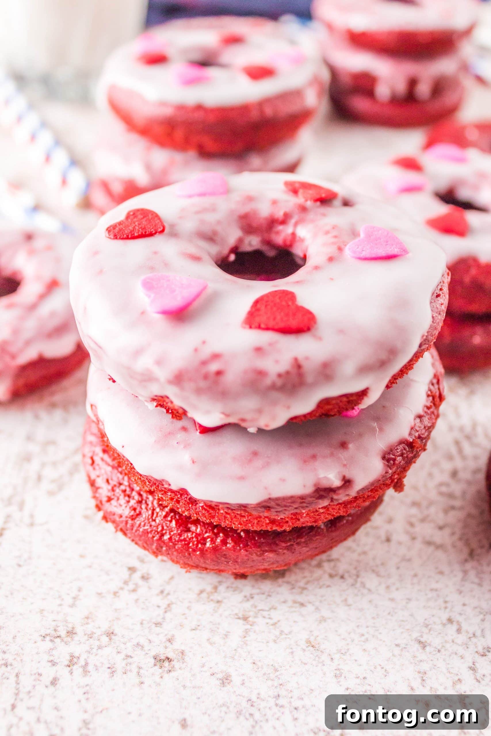 Red Velvet Donuts