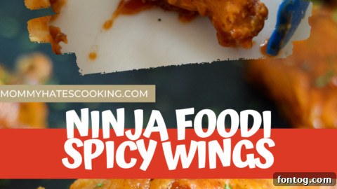 ninja foodi spicy chicken wings