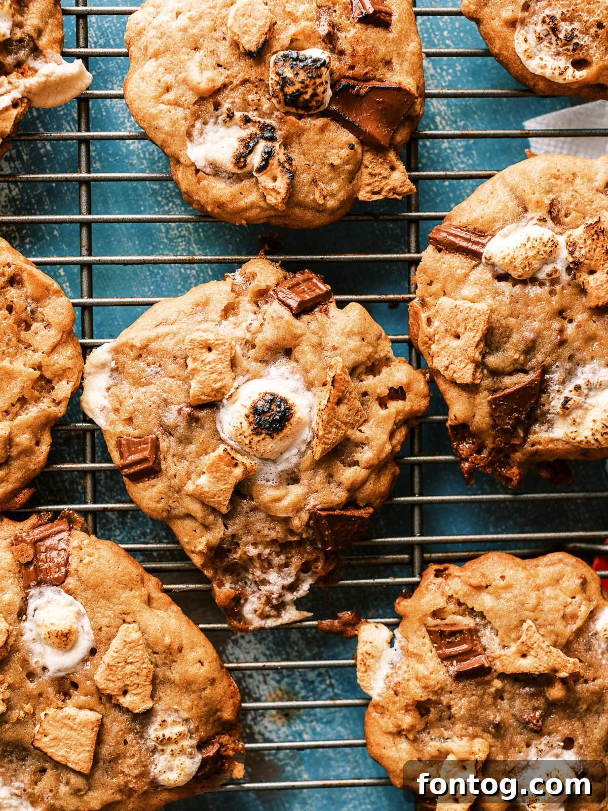 Smoked S’mores Cookies