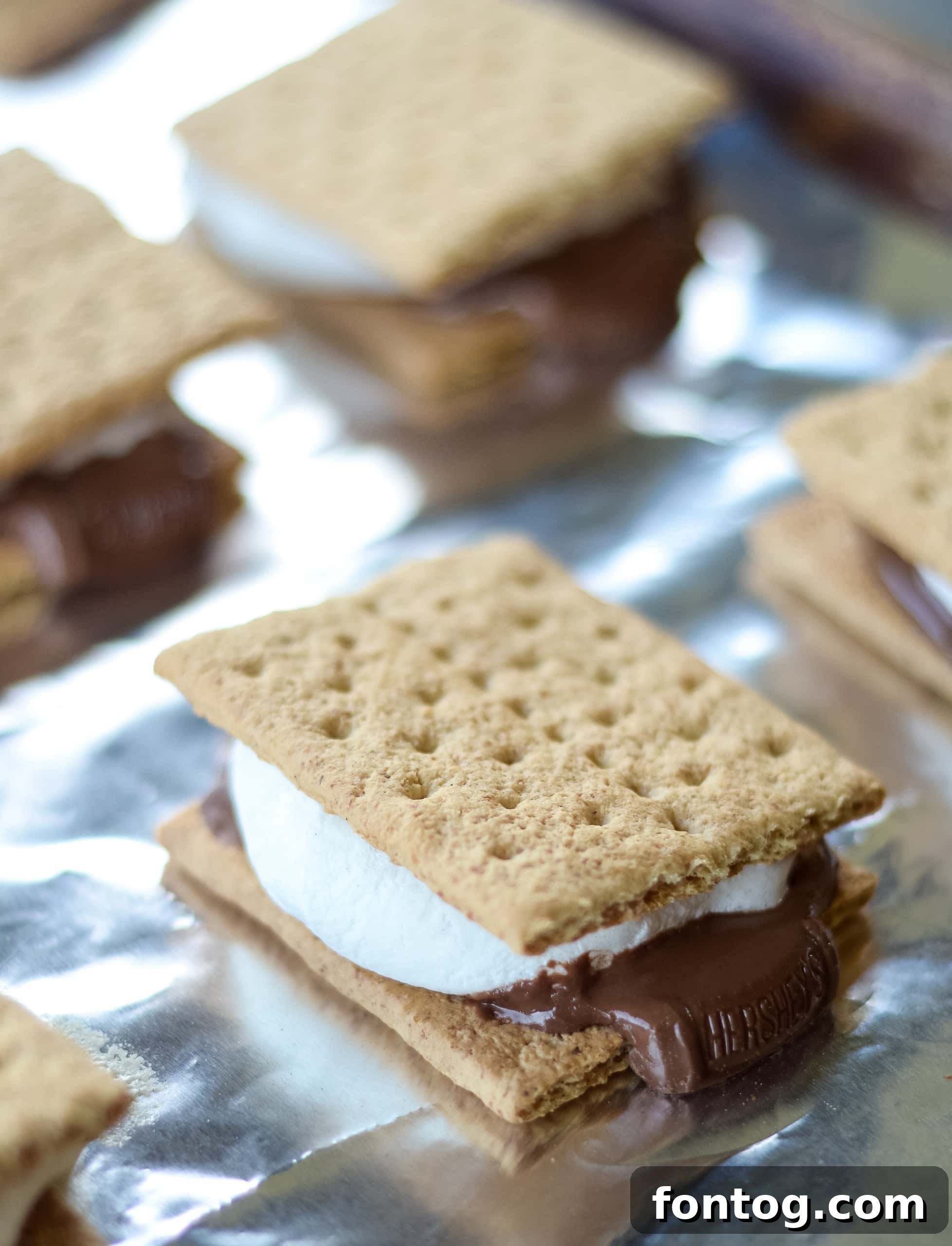 Pellet Grill S’mores (Grilled S’mores)