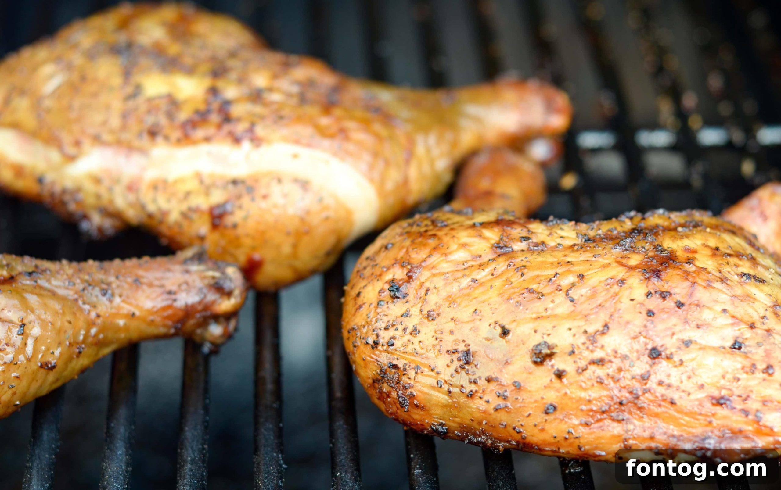 Smoked Chicken Quarters