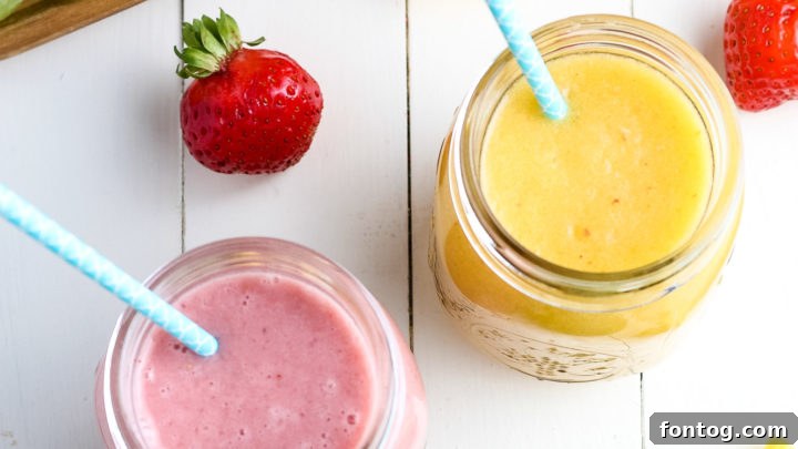 Peach Mango Smoothie