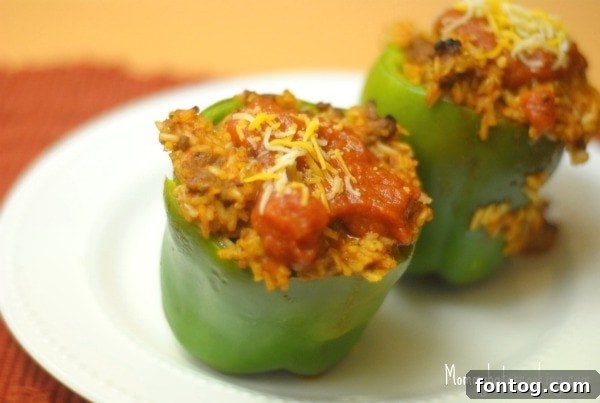 Stuffed Peppers Classic Stuffed Bell Peppers filled with ground beef, rice, and tomato sauce, baked to perfection and a family favorite comfort food.