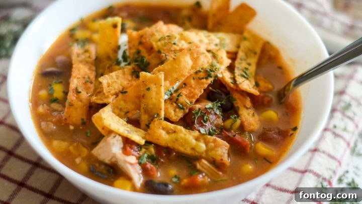 Ninja Foodi Chicken Enchilada Soup