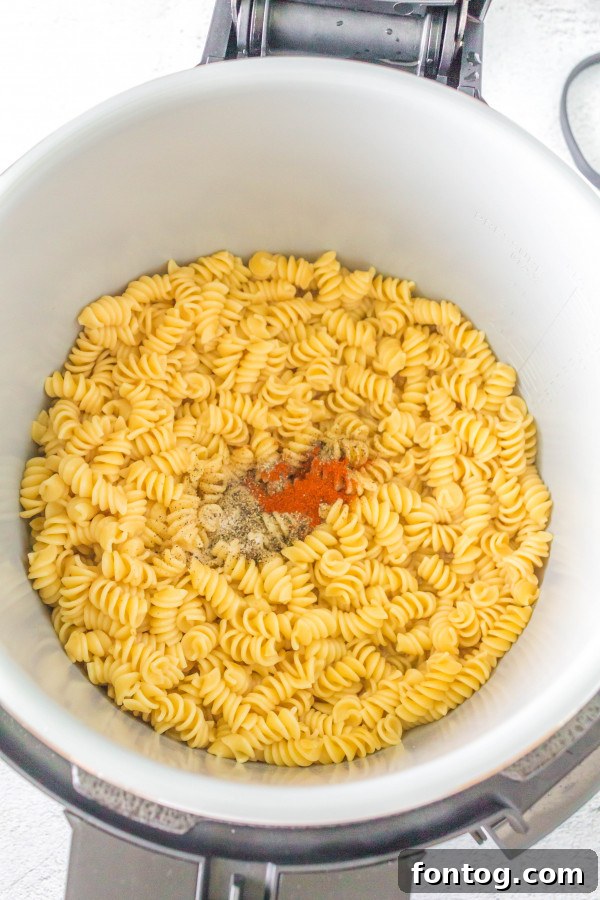 pasta for ninja foodi mac and cheese