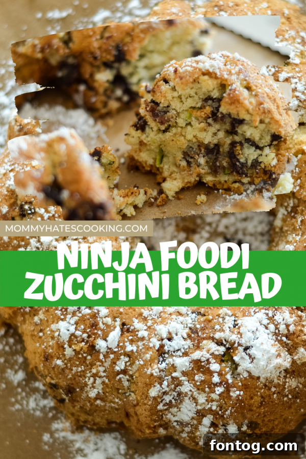 ninja foodi zucchini bread