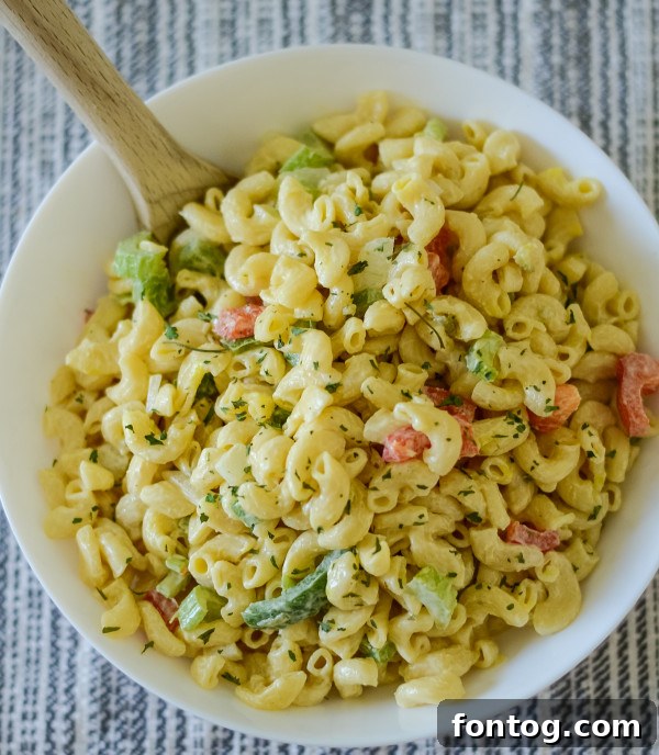 Effortless Macaroni Salad for Everyone 6 macaroni salad