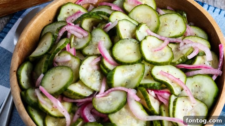 Easy Cucumber Salad