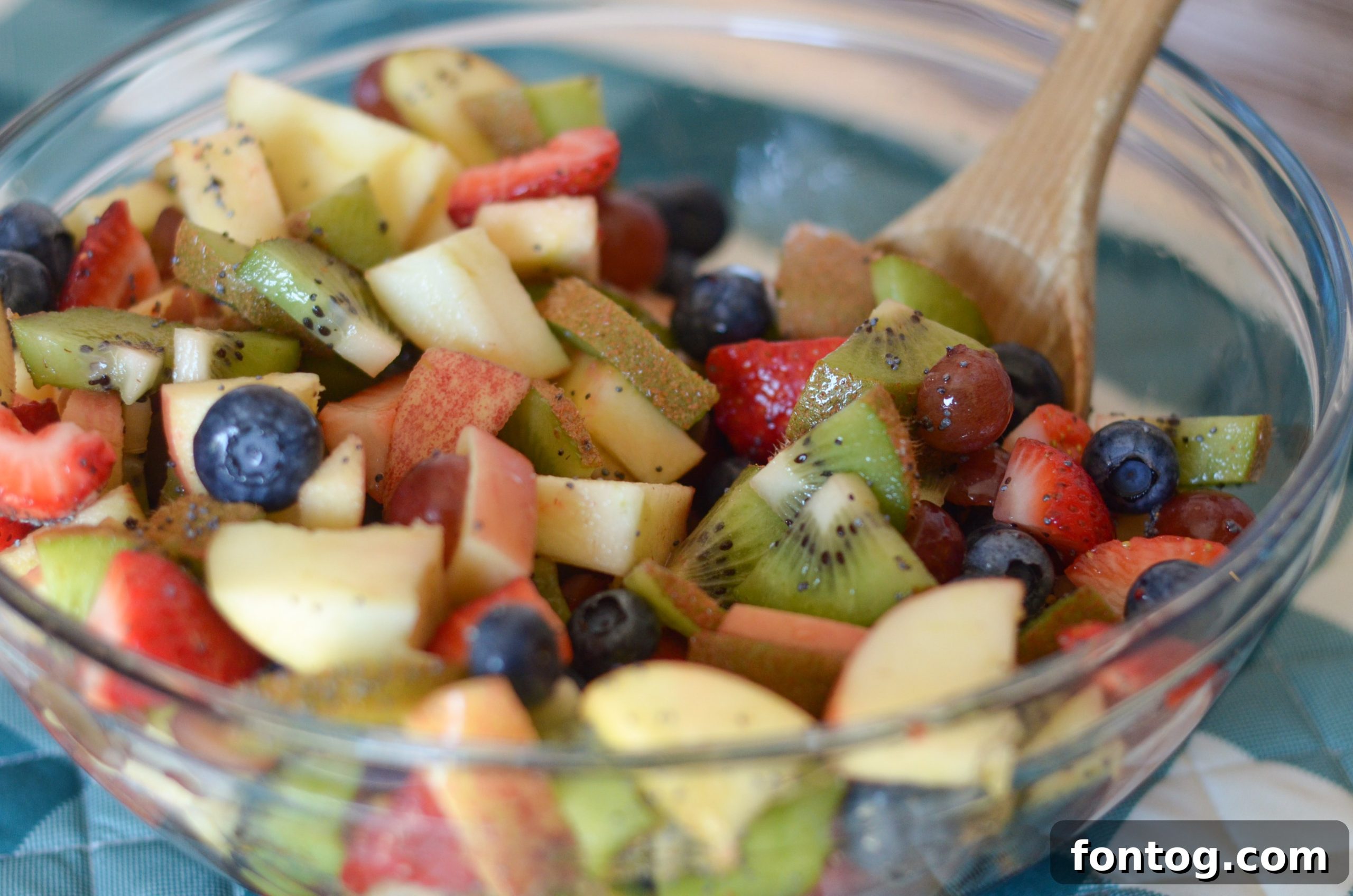 Quick & Simple Poppy Seed Fruit Salad