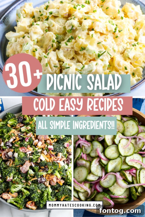 Sunshine Salads: Simple Sides for Summer Gatherings 25 summer picnic salad recipes