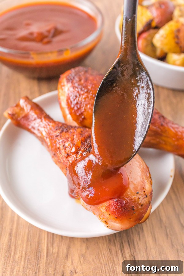 Juicy Pellet Smoked Chicken Drumsticks 6 smoked chicken drumsticks plated and ready to eat