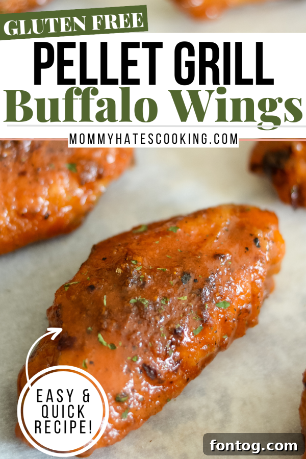 pellet grill buffalo wings