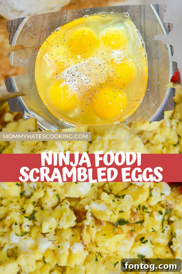ninja foodi scrambled eggs