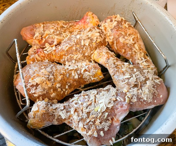 ninja foodi onion soup chicken and vegetables