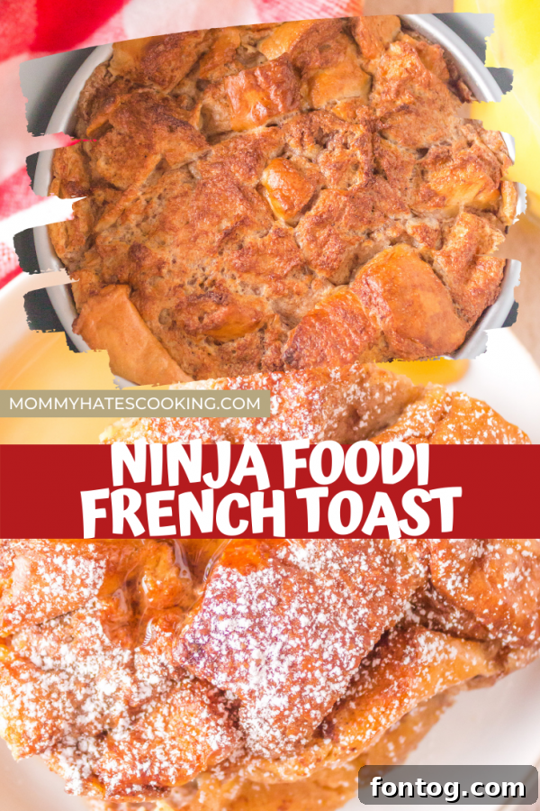Ultimate Ninja Foodi French Toast Bake 10 Ninja Foodi French Toast Casserole Pinterest Pin
