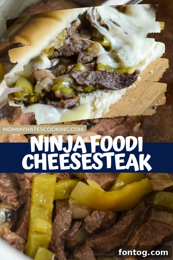 Ninja Foodi Philly Cheesesteak Perfection 8 Ninja Foodi Cheesesteak Sandwiches Pinterest Pin