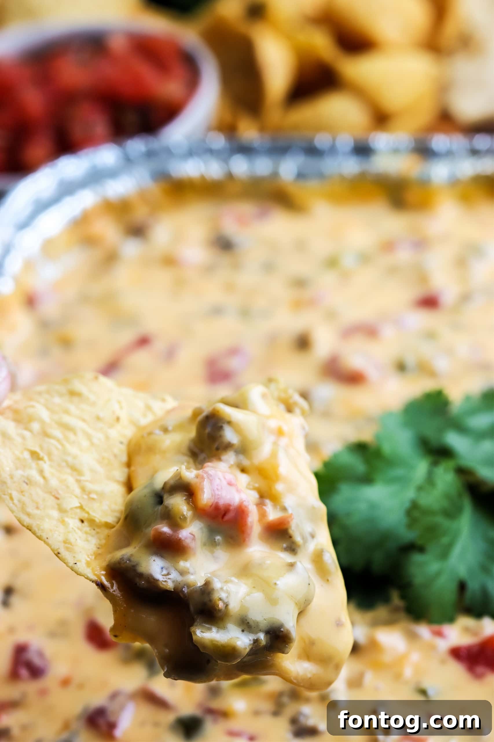 Pellet Grill Smoked Queso