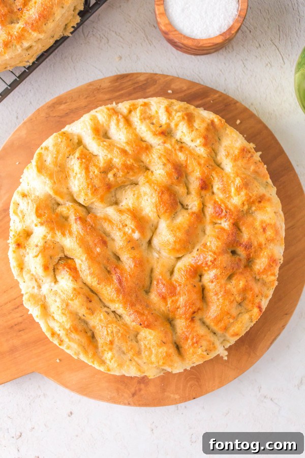 Homemade Ninja Foodi Focaccia Bread