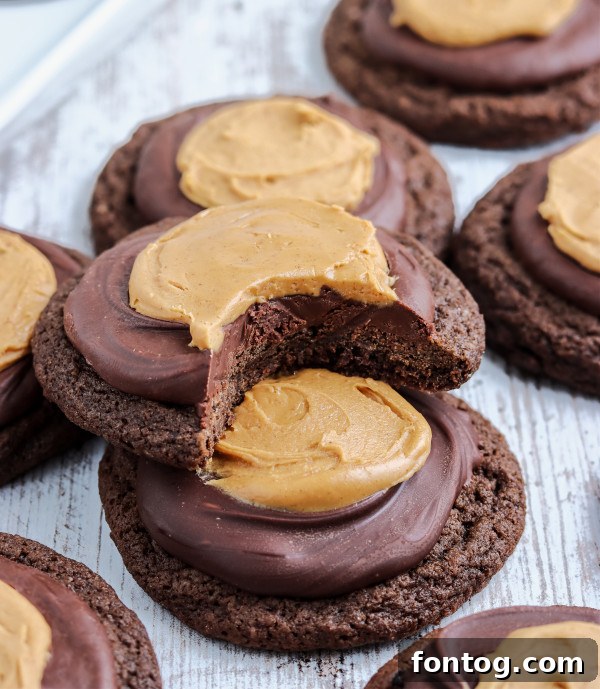 Delicious Gluten-Free Buckeye Cookies ready to be enjoyed