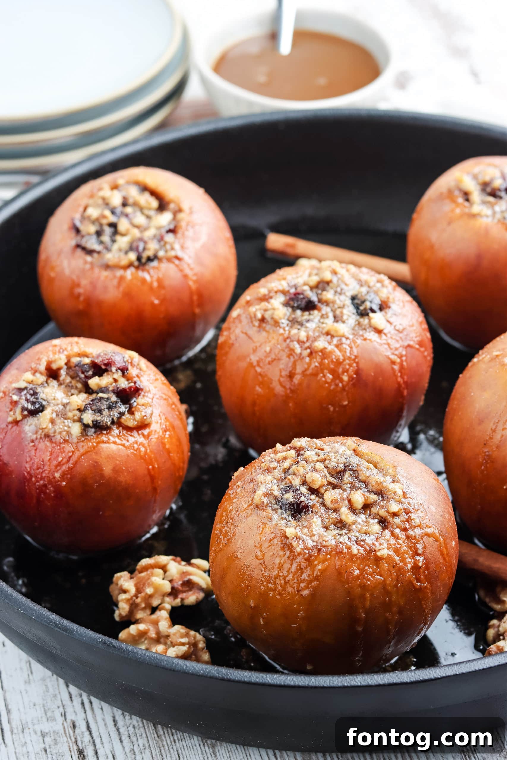 Smoked Apples Recipe Card Image