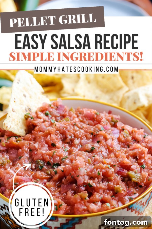 The Ultimate Pellet Smoked Salsa 10 SMOKED SALSA