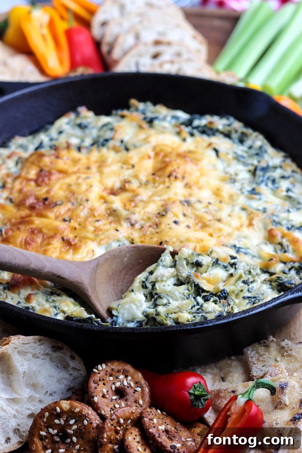 Ember-Kissed Spinach Artichoke Dream 5 smoked spinach artichoke dip