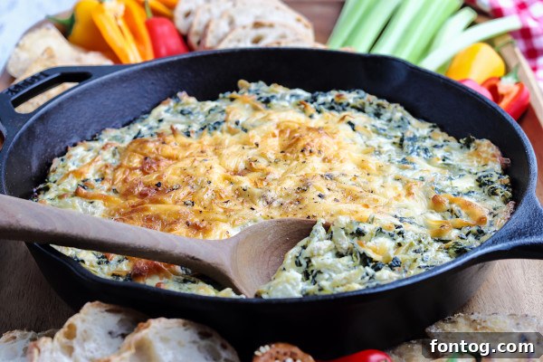 Ember-Kissed Spinach Artichoke Dream 6 smoked spinach artichoke dip
