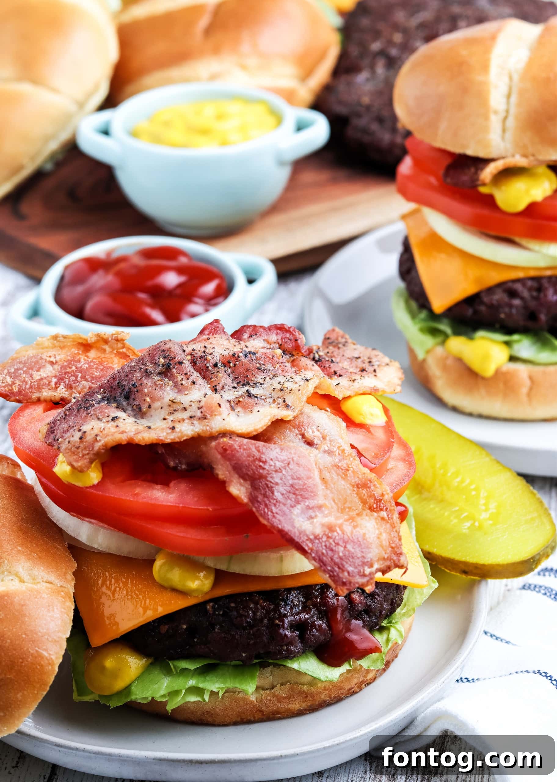 Pellet Grill Burgers