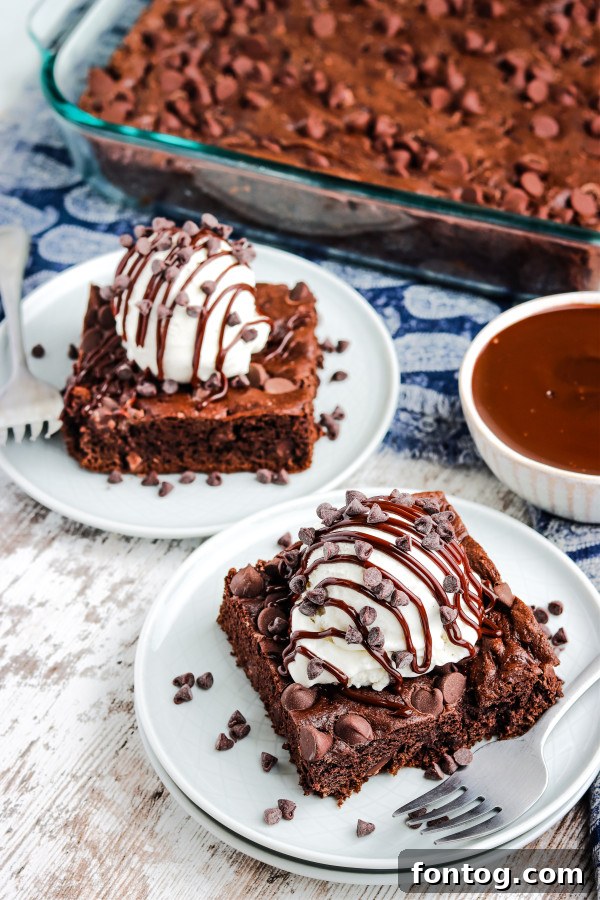 Decadent Gluten-Free Chocolate Dump Cake 8 gluten free chocolate dump cake