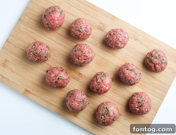 Pre-smoked stuffed meatballs, ready for the grill