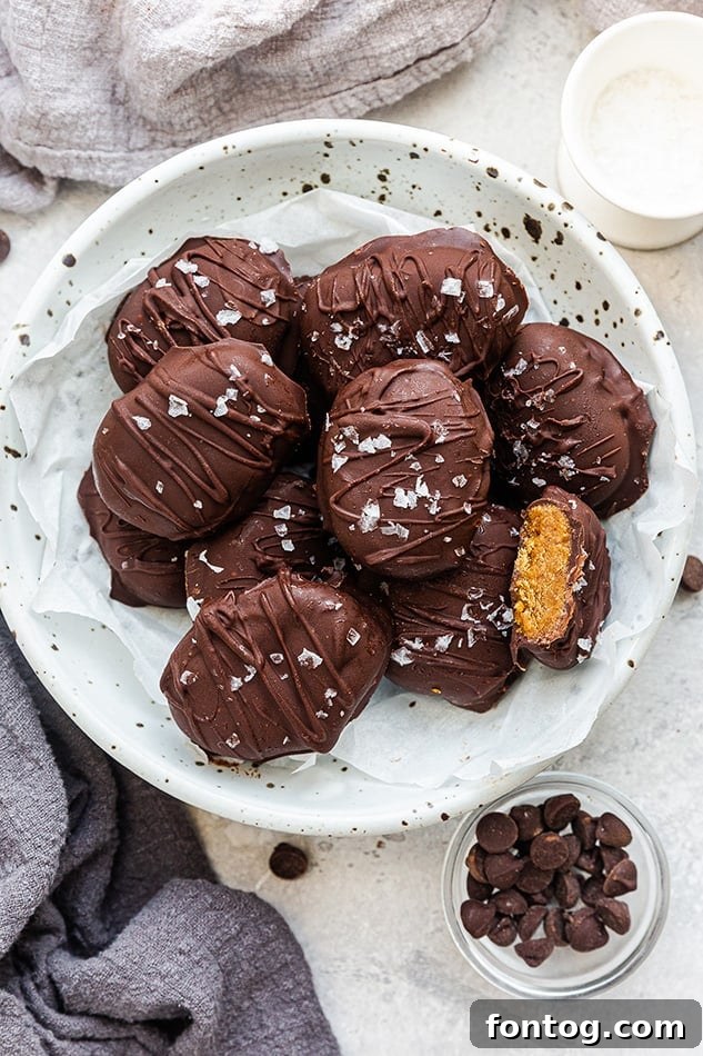 Delightful Gluten-Free Easter Desserts 20 Homemade Reese's Eggs, a popular Easter candy.