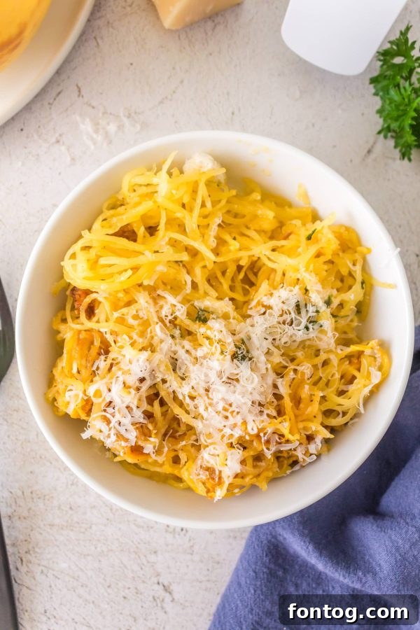 Perfectly Cooked Air Fryer Spaghetti Squash