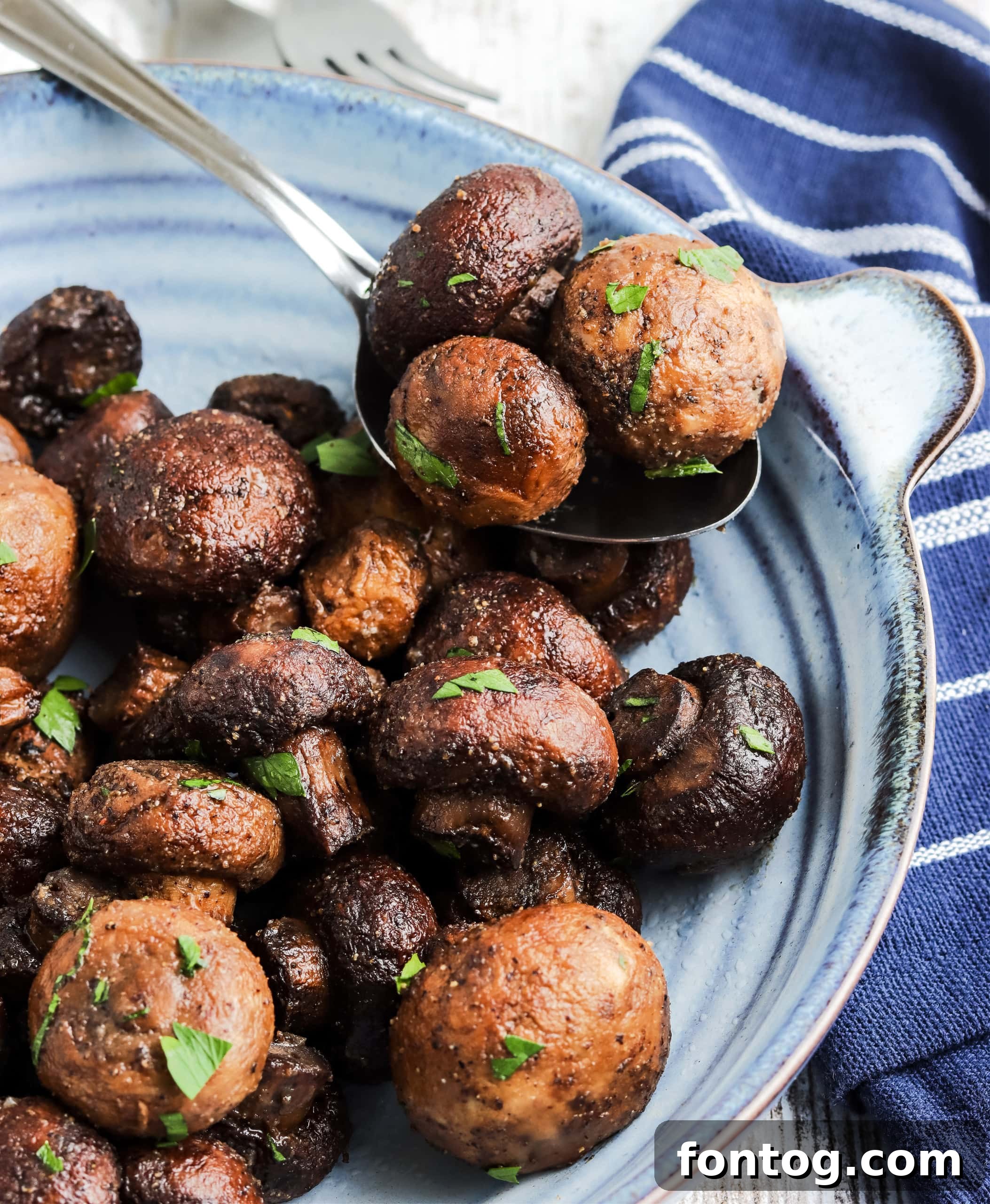 Smoked Mushrooms (Pellet Grill)