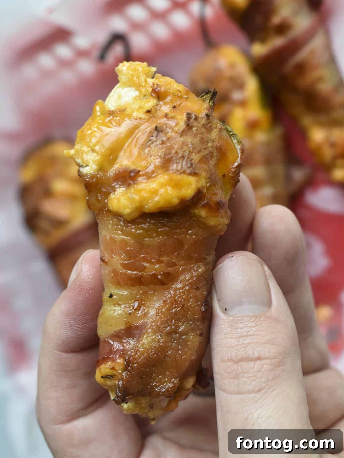 Bacon Wrapped Smoked Jalapeno Poppers