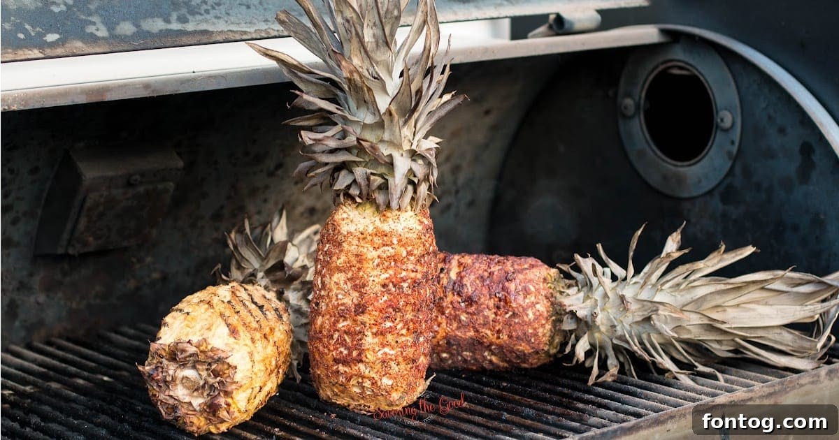 Smoked Pineapple Recipe