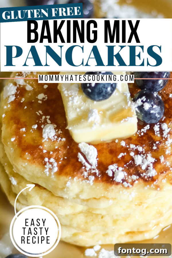 gluten free pancakes with homemade bisquick