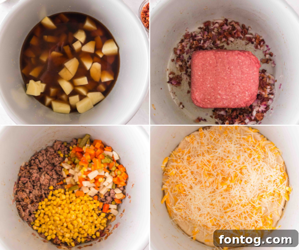 ninja foodi shepherd's pie