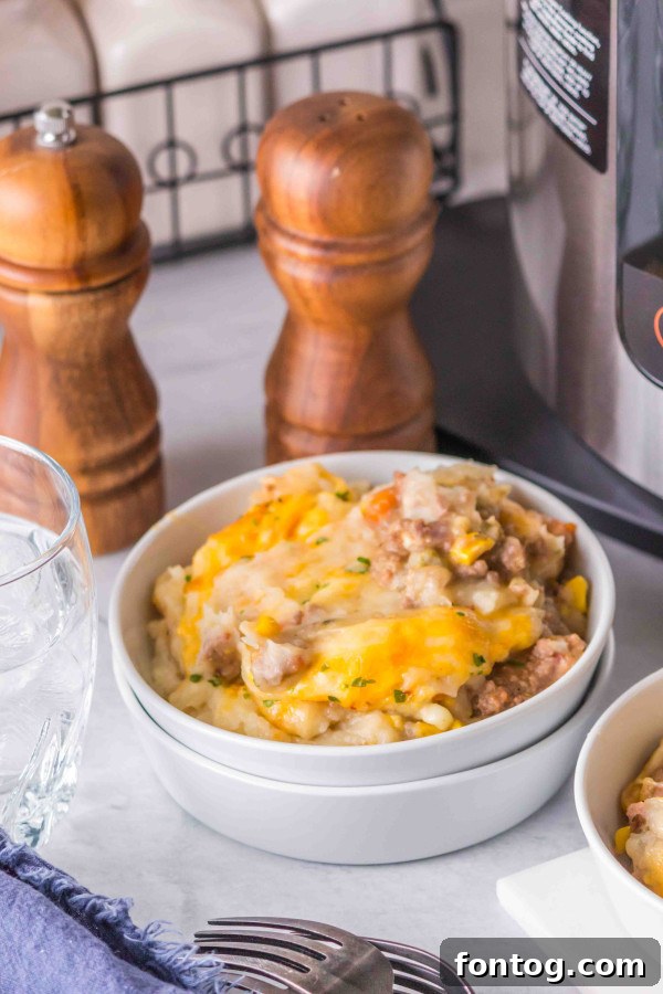 ninja foodi shepherd's pie