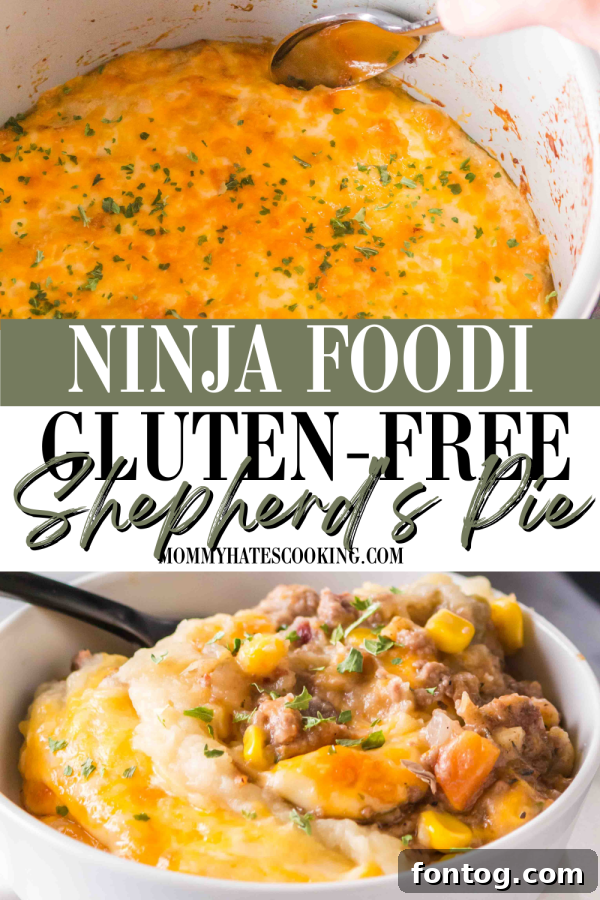 ninja foodi shepherd's pie