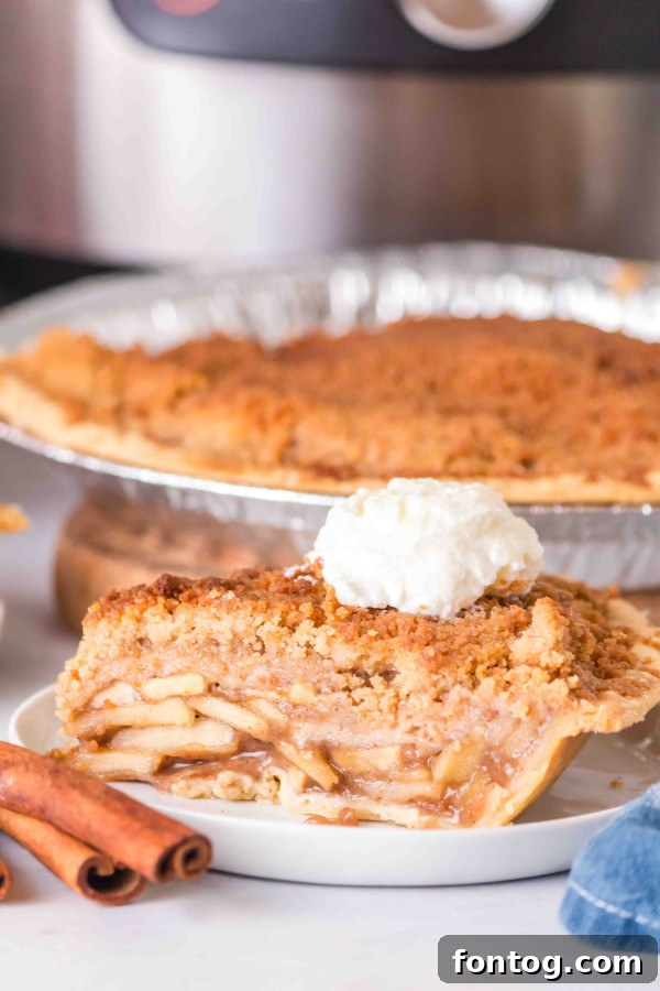 ninja foodi apple pie