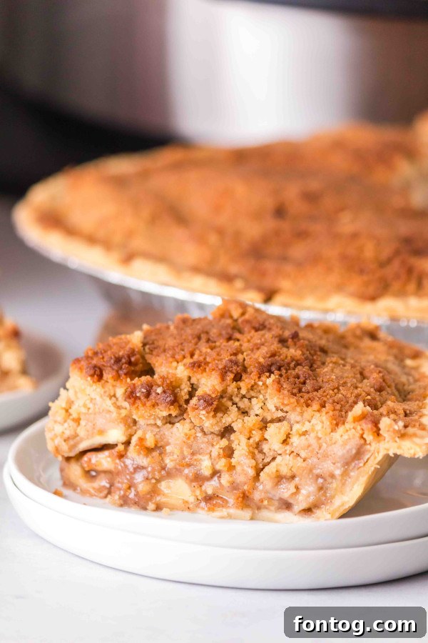 ninja foodi apple pie