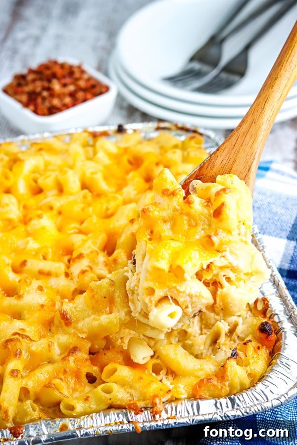 smoked mac and cheese pellet grill