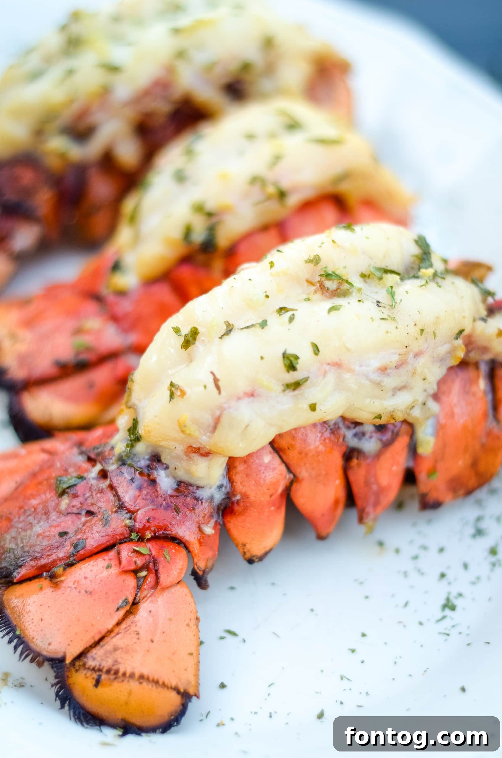 pellet grill lobster tails