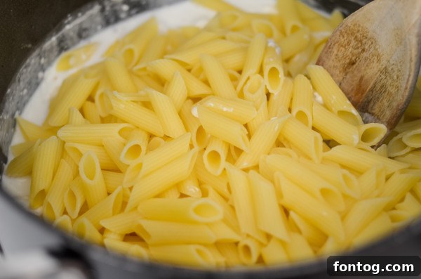 gluten free chicken penne alfredo