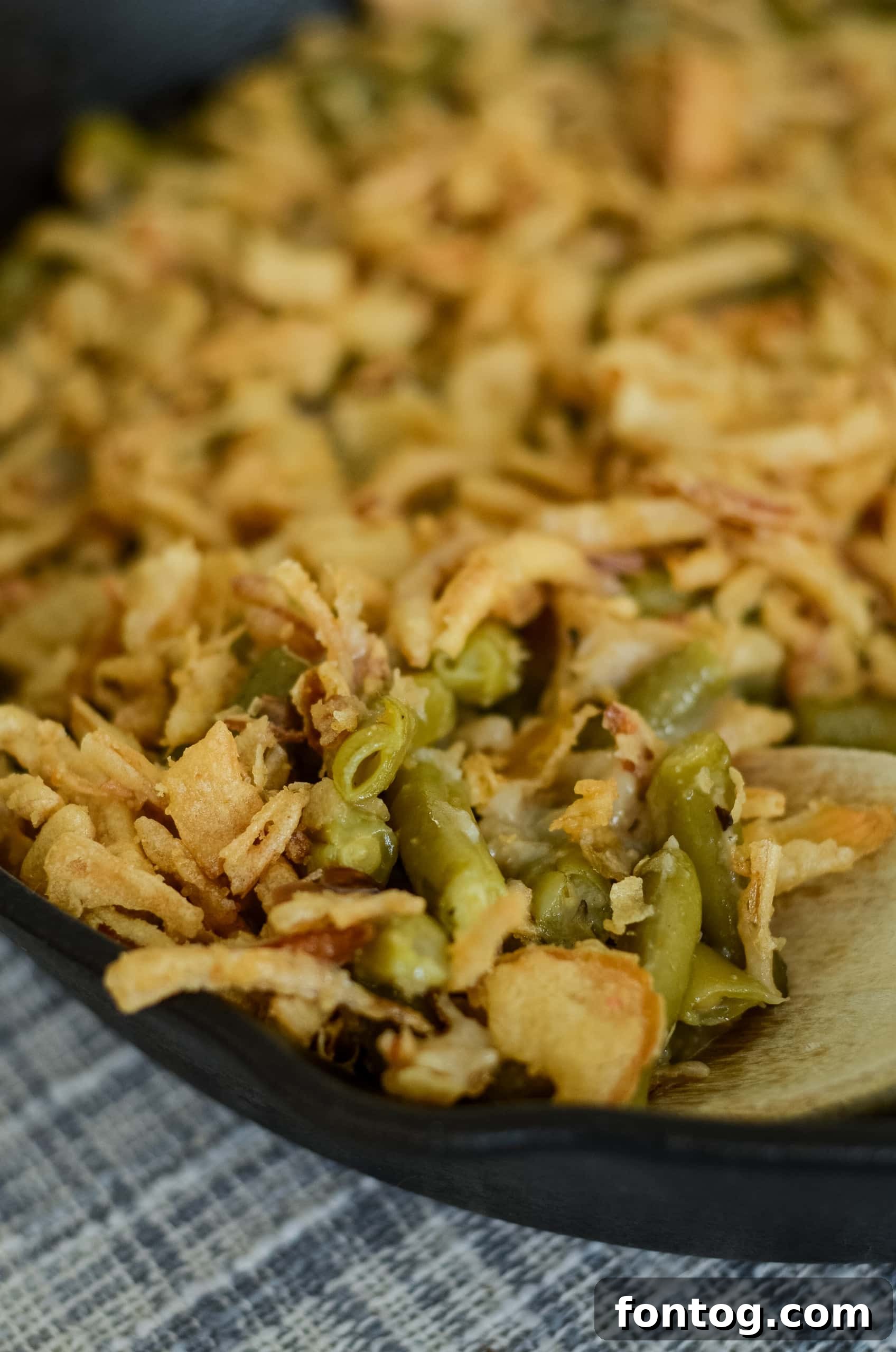 Pellet Grill Green Bean Casserole